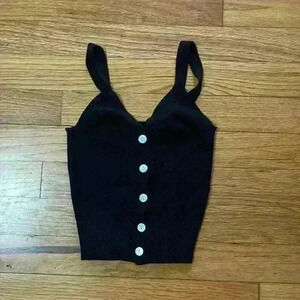 Shein button tank